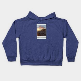 Polaroid Photo of a Sunset Kids Hoodie